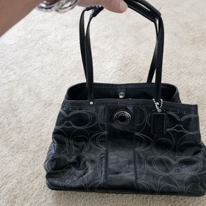 Coach patent leather